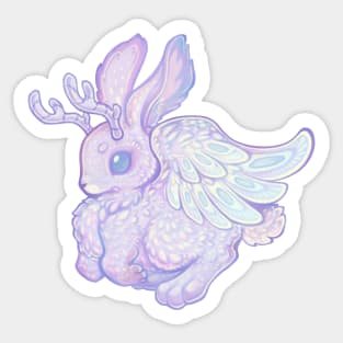 Fairy Wolpertinger Sticker